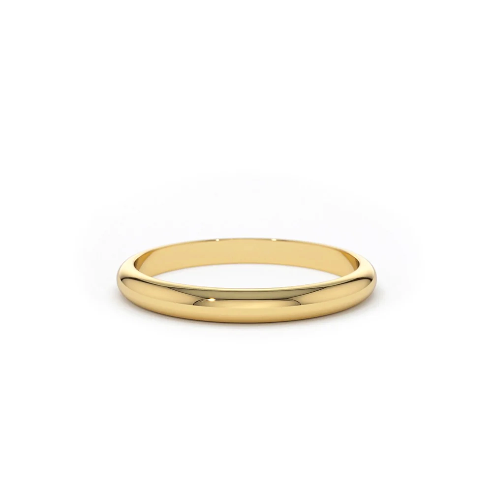 Classic Dome 2mm Band