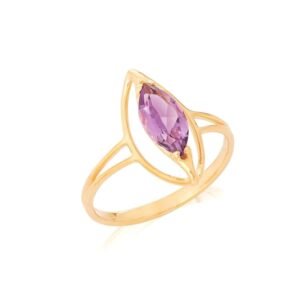 bague-avec-amethyste-violette-naturelle-en-or-750